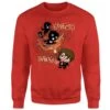 Harry Potter Kids Expecto Patronum Sweatshirt - Red -Fashion Clothing Shop 13981142 1634993308185529