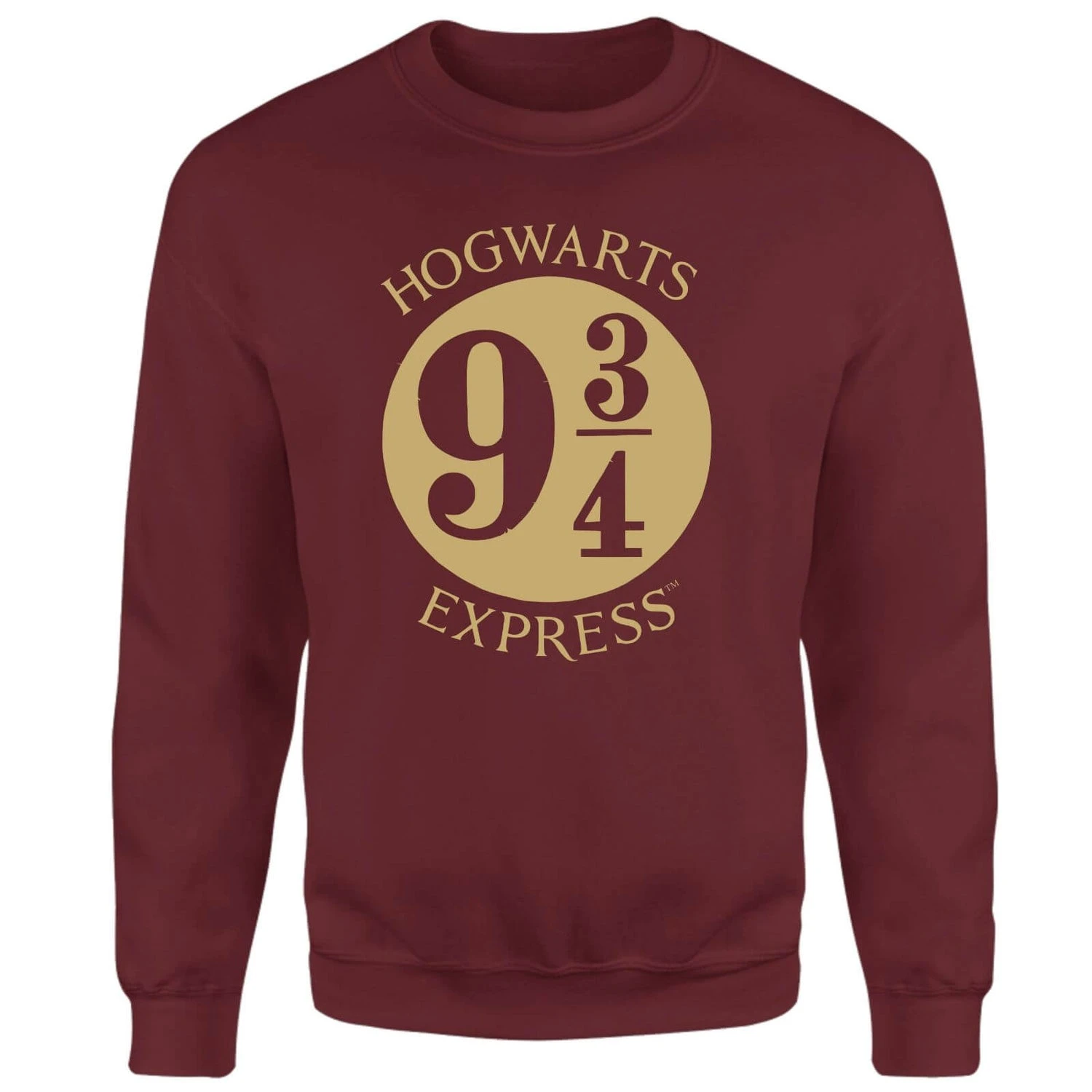 Harry Potter Platform Sweatshirt - Burgundy 3 Harry Potter Platform Sweatshirt - Burgundy