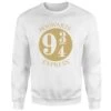 Harry Potter Platform Sweatshirt - White 2 Harry Potter Platform Sweatshirt - White -Fashion Clothing Shop 13981632 4974993310113842