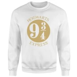 Harry Potter Platform Sweatshirt - White