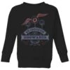 Harry Potter Quidditch At Hogwarts Kids' Sweatshirt - Black