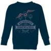 Harry Potter Quidditch At Hogwarts Kids' Sweatshirt - Navy -Fashion Clothing Shop 13988576 7844993594919874