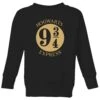 Harry Potter Platform Kids' Sweatshirt - Black 2 Harry Potter Platform Kids' Sweatshirt - Black -Fashion Clothing Shop 13989415 8834993592071761