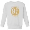 Harry Potter Platform Kids' Sweatshirt - White 2 Harry Potter Platform Kids' Sweatshirt - White -Fashion Clothing Shop 13989448 5434993595729796