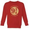 Harry Potter Platform Kids' Sweatshirt - Red -Fashion Clothing Shop 13989486 1314993595658999