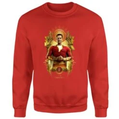 Shazam! Fury Of The Gods The Champion Sweatshirt - Red