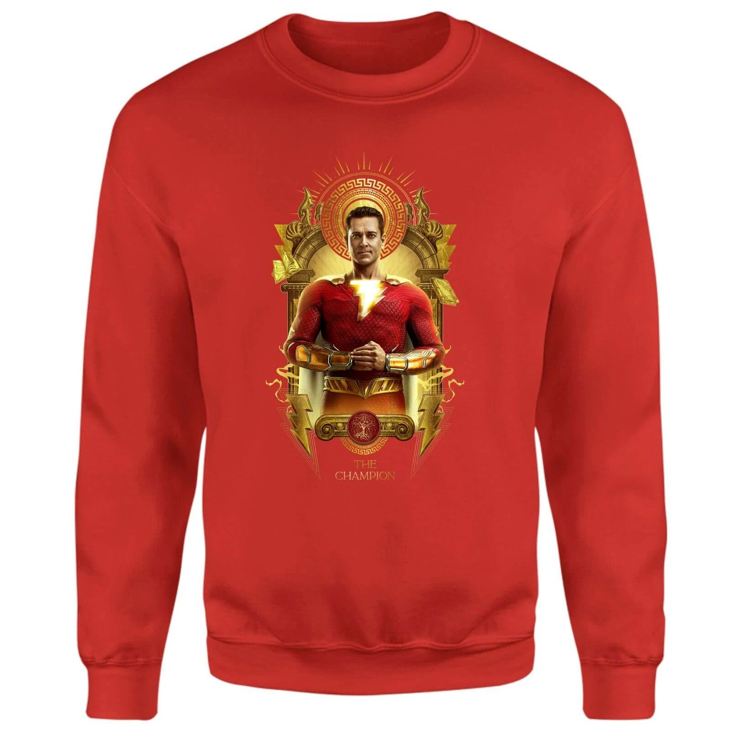 Shazam! Fury Of The Gods The Champion Sweatshirt - Red 3 Shazam! Fury Of The Gods The Champion Sweatshirt - Red