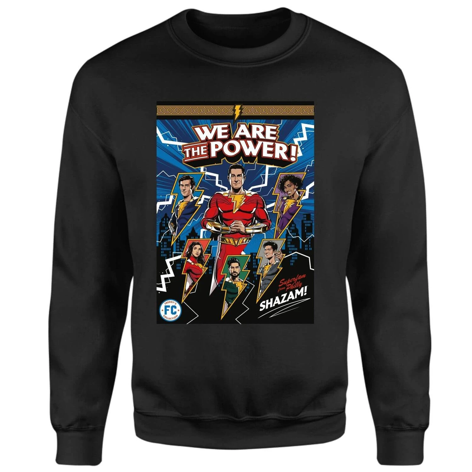 Shazam! Fury Of The Gods We Are The Power! Sweatshirt - Black 3 Shazam! Fury Of The Gods We Are The Power! Sweatshirt - Black