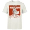 Star Wars The Mandalorian Storm Men's T-Shirt - Cream -Fashion Clothing Shop 14259014 2145024461920237