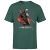 Star Wars The Mandalorian Colour Edit Men's T-Shirt - Green -Fashion Clothing Shop 14259124 1565024463157320