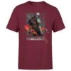 Star Wars The Mandalorian Colour Edit Men's T-Shirt - Burgundy 1 Star Wars The Mandalorian Colour Edit Men's T-Shirt - Burgundy -Fashion Clothing Shop 14259155 1665024463441936