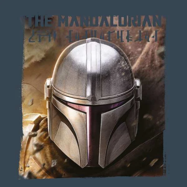 Star Wars The Mandalorian Focus Men's T-Shirt - Charcoal 4 Star Wars The Mandalorian Focus Men's T-Shirt - Charcoal - Image 2