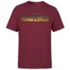 Star Wars The Mandalorian Sunset Logo Men's T-Shirt - Burgundy 2 Star Wars The Mandalorian Sunset Logo Men's T-Shirt - Burgundy -Fashion Clothing Shop 14259502 1385024466802299