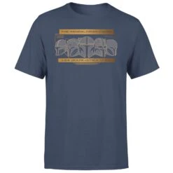 Star Wars The Mandalorian Creed Men's T-Shirt - Navy