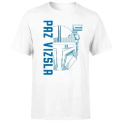 Star Wars The Mandalorian Paz Vizsla Men's T-Shirt - White