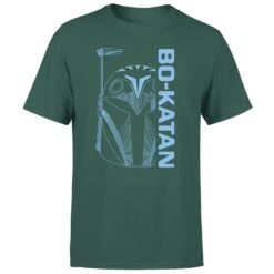 Star Wars The Mandalorian Bo-Katan Men's T-Shirt - Green