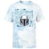 Star Wars The Mandalorian Schematics Men's T-Shirt - Light Blue Tie Dye -Fashion Clothing Shop 14260093 1285024466185931
