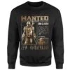 Star Wars The Mandalorian Wanted Sweatshirt - Black -Fashion Clothing Shop 14262594 1695025453872955