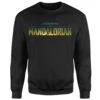 Star Wars The Mandalorian Sunset Logo Sweatshirt - Black -Fashion Clothing Shop 14262608 1505025453960642