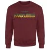 Star Wars The Mandalorian Sunset Logo Sweatshirt - Burgundy 1 Star Wars The Mandalorian Sunset Logo Sweatshirt - Burgundy -Fashion Clothing Shop 14262615 3255025454008699