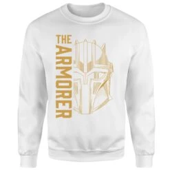 Star Wars The Mandalorian The Armorer Sweatshirt - White