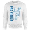 Star Wars The Mandalorian Paz Vizsla Sweatshirt - White -Fashion Clothing Shop 14262727 1145025455093643