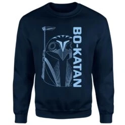 Star Wars The Mandalorian Bo-Katan Sweatshirt - Navy