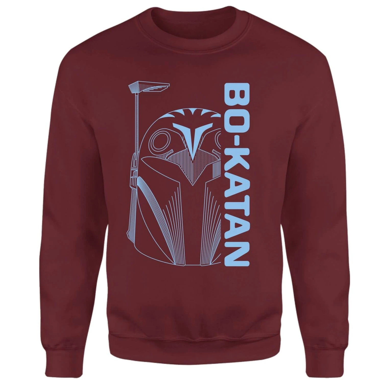 Star Wars The Mandalorian Bo-Katan Sweatshirt - Burgundy 3 Star Wars The Mandalorian Bo-Katan Sweatshirt - Burgundy