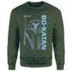 Star Wars The Mandalorian Bo-Katan Sweatshirt - Green -Fashion Clothing Shop 14262790 4155025455522817