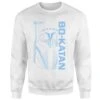 Star Wars The Mandalorian Bo-Katan Sweatshirt - White 1 Star Wars The Mandalorian Bo-Katan Sweatshirt - White -Fashion Clothing Shop 14262797 2065025455570505
