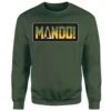 Star Wars The Mandalorian Mando! Sweatshirt - Green -Fashion Clothing Shop 14262881 1695025456163317