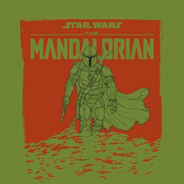 Star Wars The Mandalorian Storm Women's Cropped Sweatshirt - Khaki 4 Star Wars The Mandalorian Storm Women's Cropped Sweatshirt - Khaki - Image 2