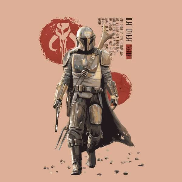 Star Wars The Mandalorian Mando'a Script Women's Cropped Sweatshirt - Dusty Pink 4 Star Wars The Mandalorian Mando'a Script Women's Cropped Sweatshirt - Dusty Pink - Image 2