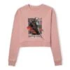 Star Wars The Mandalorian Colour Edit Women's Cropped Sweatshirt - Dusty Pink -Fashion Clothing Shop 14263091 1895027076100860