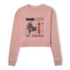 Star Wars The Mandalorian Biography Women's Cropped Sweatshirt - Dusty Pink 2 Star Wars The Mandalorian Biography Women's Cropped Sweatshirt - Dusty Pink -Fashion Clothing Shop 14263203 1745027078269032