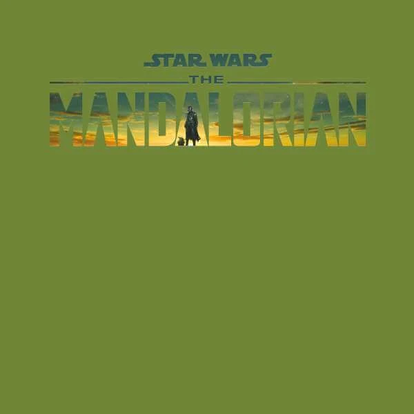 Star Wars The Mandalorian Sunset Logo Women's Cropped Sweatshirt - Khaki 4 Star Wars The Mandalorian Sunset Logo Women's Cropped Sweatshirt - Khaki - Image 2