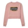Star Wars The Mandalorian Creed Women's Cropped Sweatshirt - Dusty Pink -Fashion Clothing Shop 14263259 5775027079789255