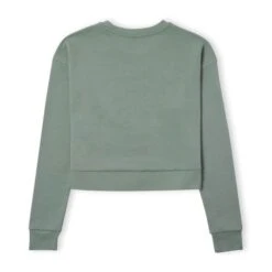 Star Wars The Mandalorian Paz Vizsla Women's Cropped Sweatshirt - Khaki -Fashion Clothing Shop 14263329 2705027082511605