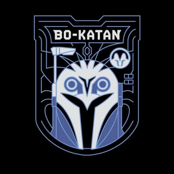 Star Wars The Mandalorian Bo-Katan Badge Women's Cropped Sweatshirt - Black 4 Star Wars The Mandalorian Bo-Katan Badge Women's Cropped Sweatshirt - Black - Image 2