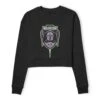 Star Wars The Mandalorian Fierce Warrior Women's Cropped Sweatshirt - Black 1 Star Wars The Mandalorian Fierce Warrior Women's Cropped Sweatshirt - Black -Fashion Clothing Shop 14263532 6655027087284962