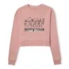 Star Wars The Mandalorian Helmets Line Art - Light Base Women's Cropped Sweatshirt - Dusty Pink 1 Star Wars The Mandalorian Helmets Line Art - Light Base Women's Cropped Sweatshirt - Dusty Pink -Fashion Clothing Shop 14263567 6955027087820927