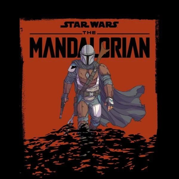 Star Wars The Mandalorian Storm Women's T-Shirt - Black 4 Star Wars The Mandalorian Storm Women's T-Shirt - Black - Image 2
