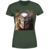 Star Wars The Mandalorian Focus Women's T-Shirt - Green -Fashion Clothing Shop 14263697 1215027094216345