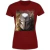 Star Wars The Mandalorian Focus Women's T-Shirt - Burgundy -Fashion Clothing Shop 14263721 4985025460068300