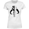 Star Wars The Mandalorian Mando Badge Women's T-Shirt - White 2 Star Wars The Mandalorian Mando Badge Women's T-Shirt - White -Fashion Clothing Shop 14263779 3865025455274615