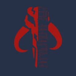 Star Wars The Mandalorian Mando Badge Women's T-Shirt - Navy -Fashion Clothing Shop 14263803 1825025455505507