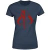 Star Wars The Mandalorian Mando Badge Women's T-Shirt - Navy 2 Star Wars The Mandalorian Mando Badge Women's T-Shirt - Navy -Fashion Clothing Shop 14263803 6635025455456340