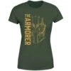 Star Wars The Mandalorian The Armorer Women's T-Shirt - Green -Fashion Clothing Shop 14263949 2005027094444639