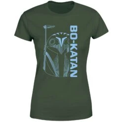 Star Wars The Mandalorian Bo-Katan Women's T-Shirt - Green