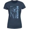 Star Wars The Mandalorian Bo-Katan Women's T-Shirt - Navy 1 Star Wars The Mandalorian Bo-Katan Women's T-Shirt - Navy -Fashion Clothing Shop 14264099 8985025457791120